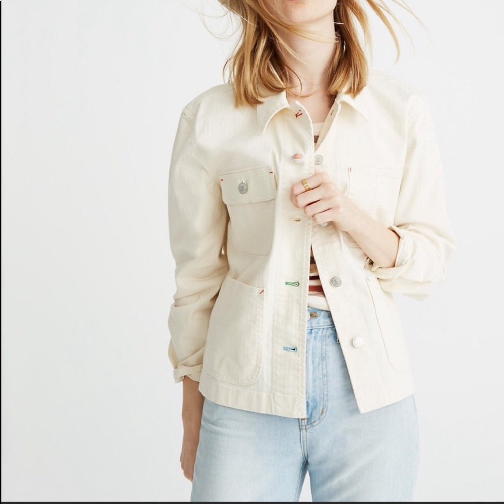 Madewell Cropped chore jacket